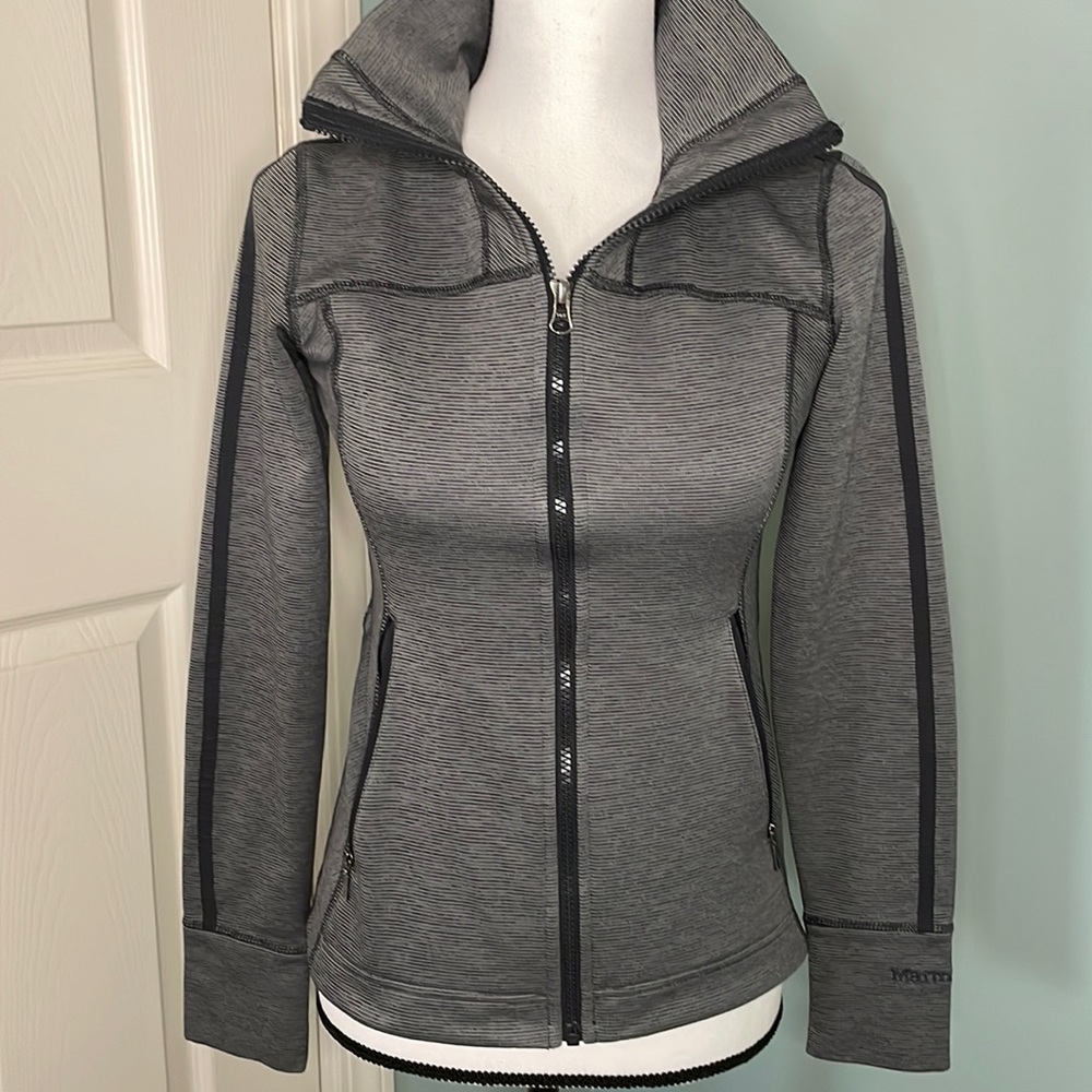 EUC Marmot Lightweight Fleece Lined Zip Up Jacket